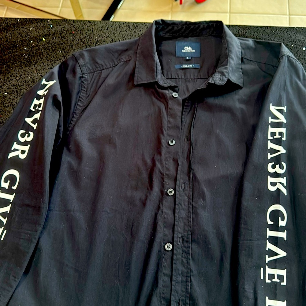 Vintage men’s shirt bought in Europe